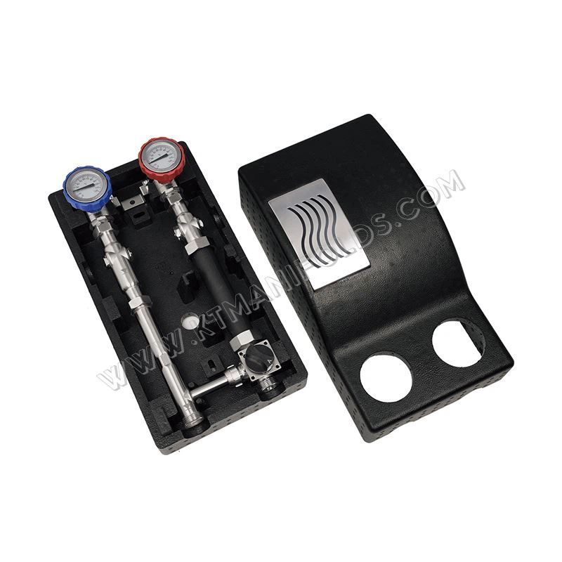 Underfloor Heating Manifold Adjustment